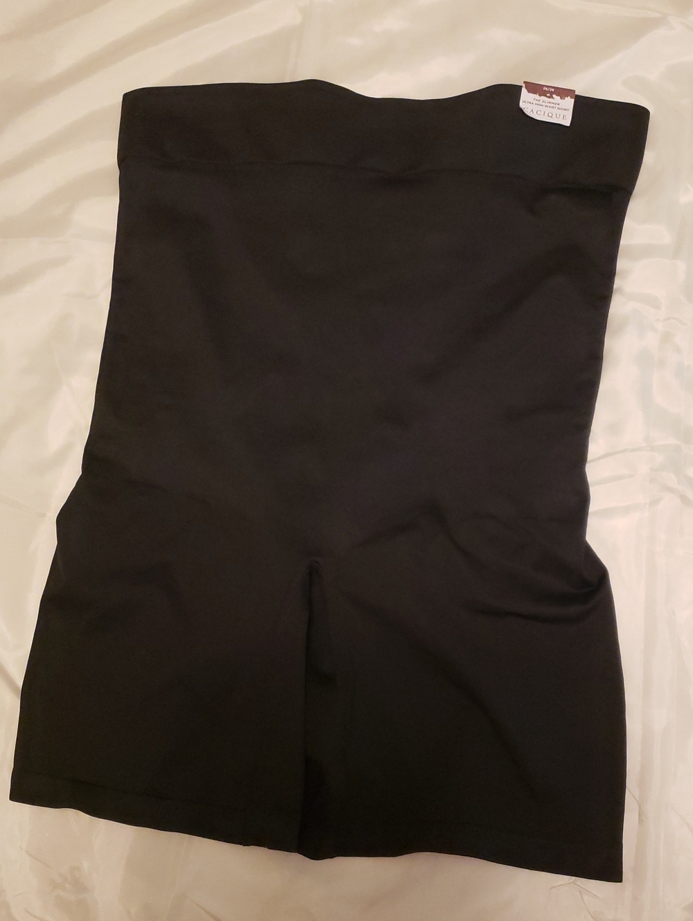 Cacique Black High-Waist Shaping Shorts